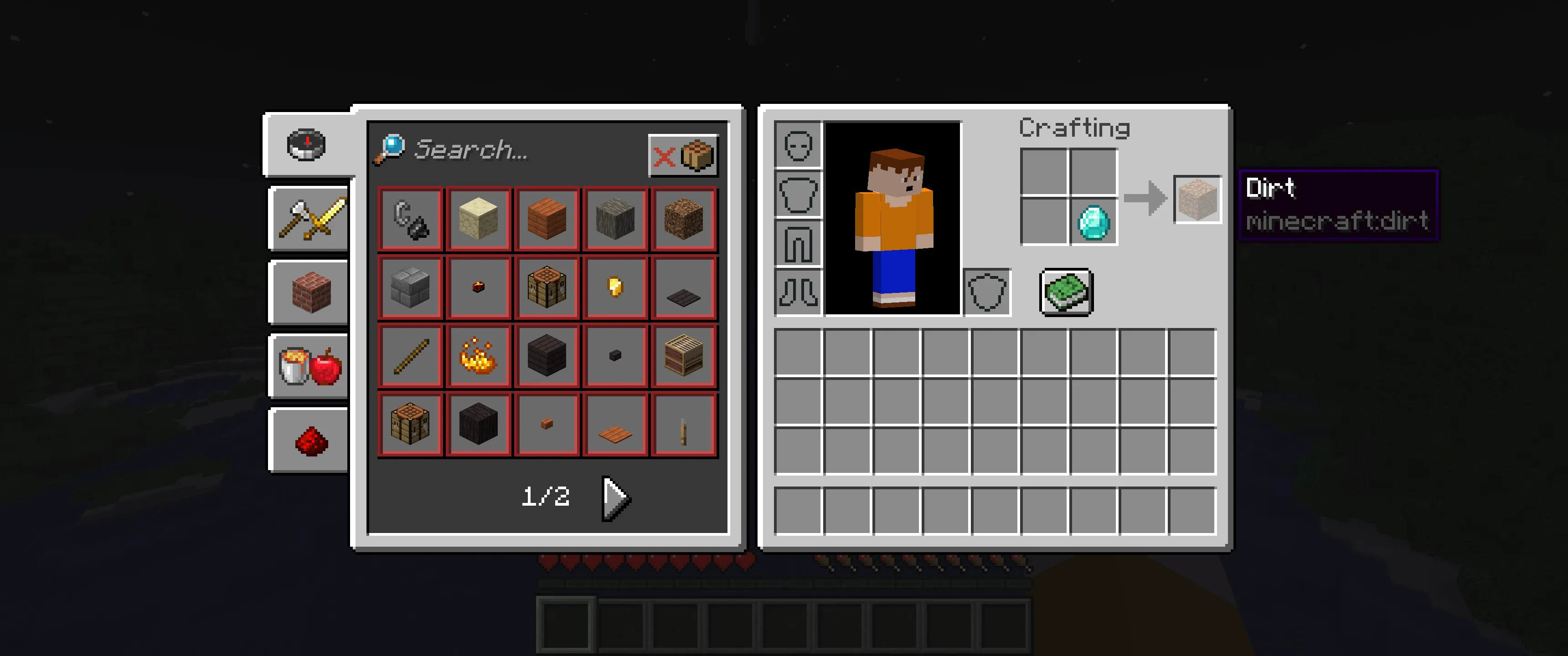 The Worst Crafting Recipe, Моды, Minecraft