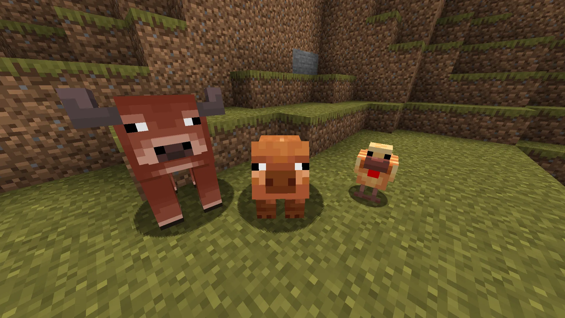 Farm Animals Backport (Modded Support) — скриншот 1 (Текстуры, Minecraft)