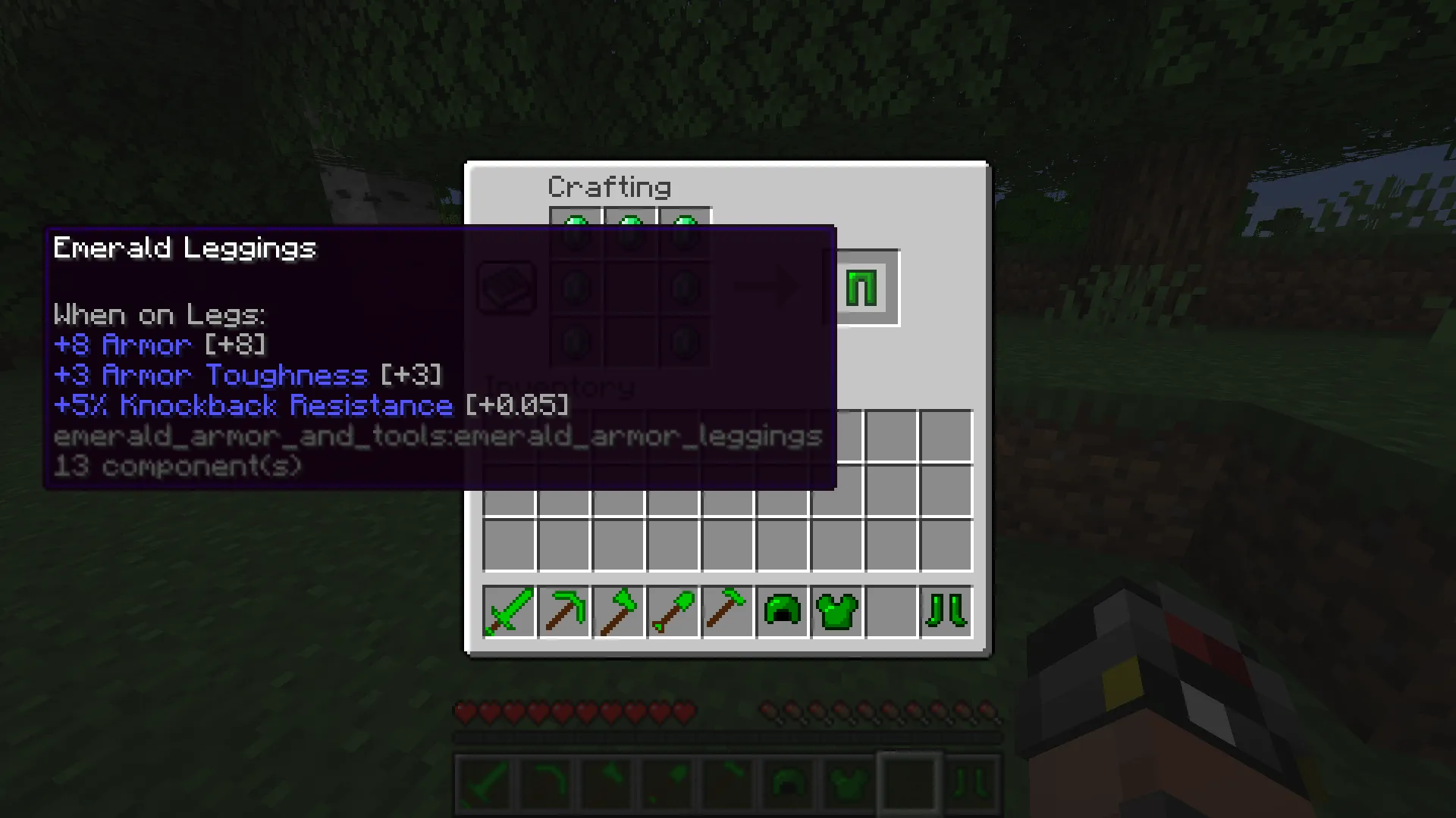 Pancakes Emerald Armor, Моды, Minecraft