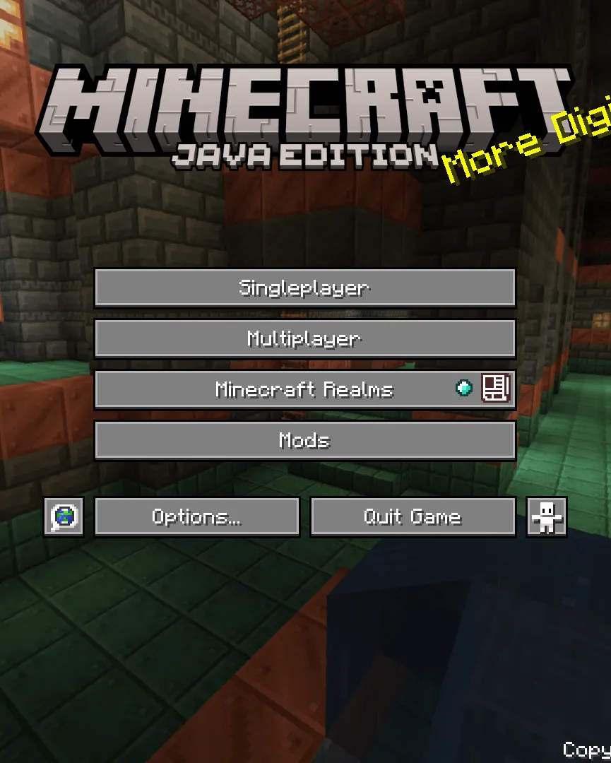 Gravel GUI — скриншот 1 (Текстуры, Minecraft)