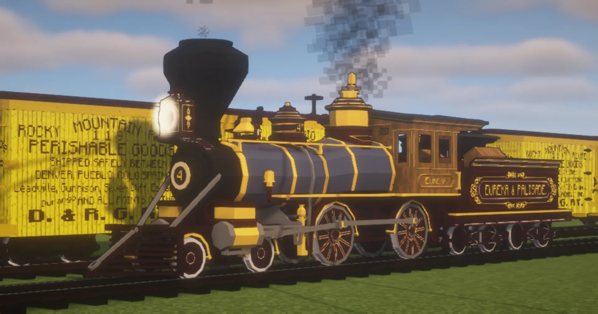Brussell's Definitive NA 3ft Gauge Megapack - Part 1: Pre-1900 — скриншот 6 (Текстуры, Minecraft)