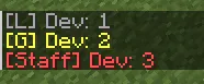 ChatFlex, Моды, Minecraft