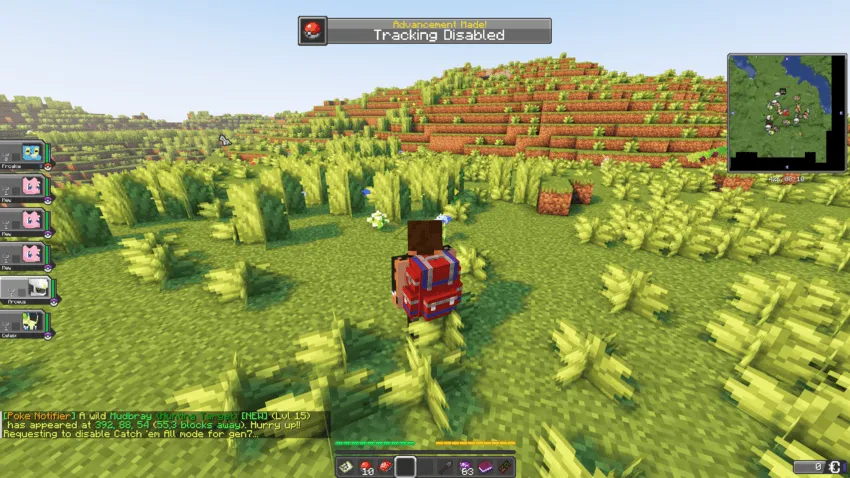 Cobblemon Poke - Notifier, Моды, Minecraft