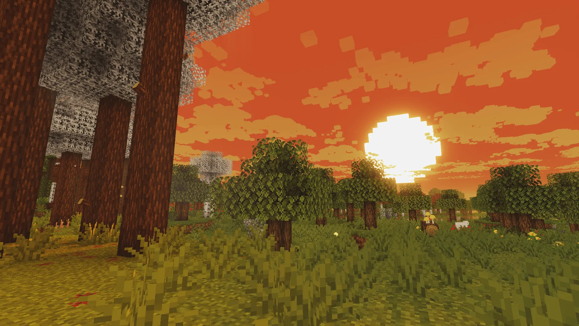 Perfect Celestials (Circular Sun and Moon) — скриншот 4 (Текстуры, Minecraft)