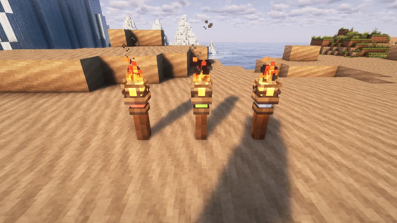 Excalibur | Magnum Torch Support, Текстуры, Minecraft