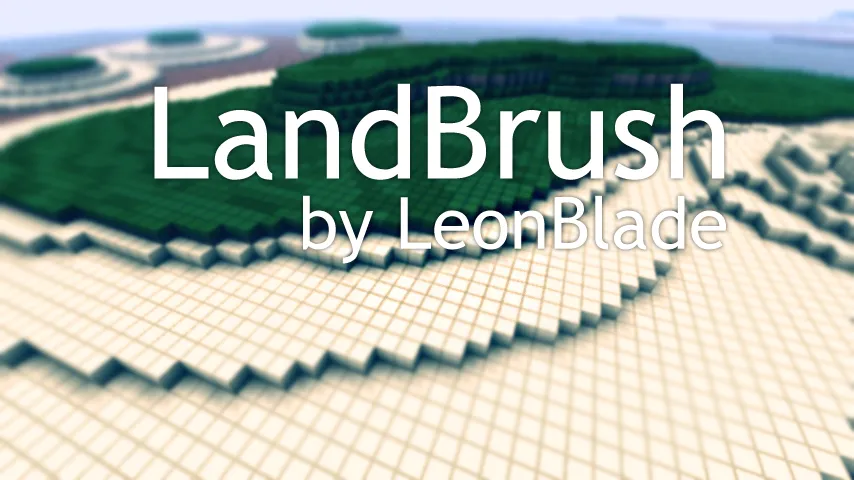 LandBrush — скриншот 1 (Плагины, Minecraft)