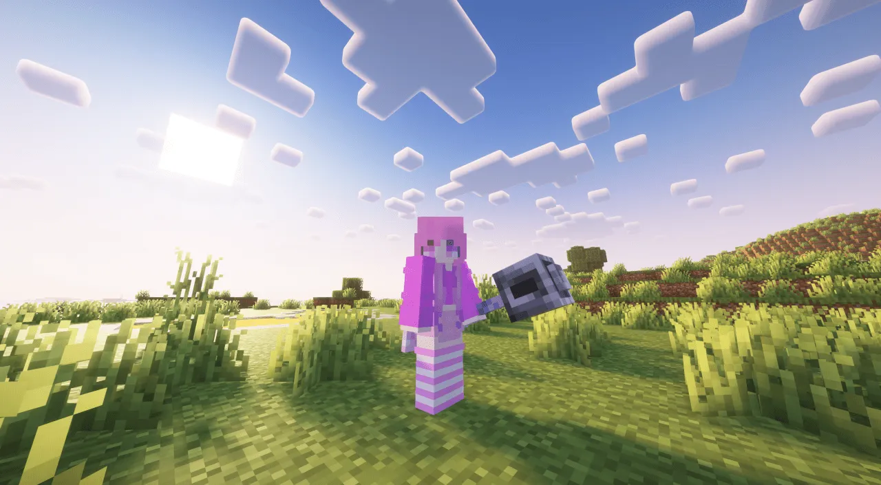 Undopia 3D Mace — скриншот 1 (Текстуры, Minecraft)