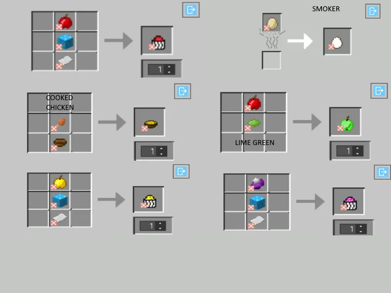 Extra Food Items, Моды, Minecraft