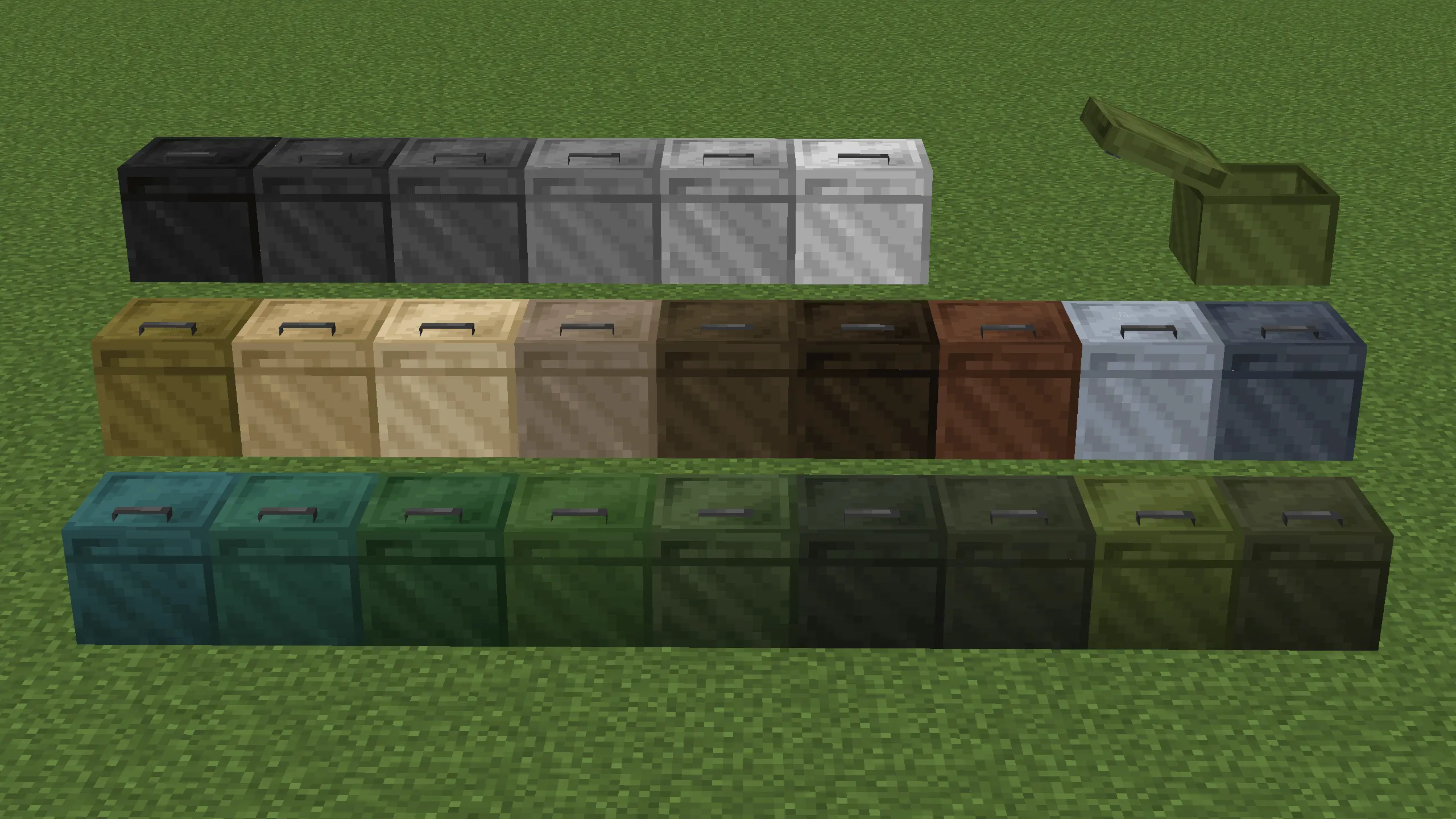 Rolled Homogenous, Моды, Minecraft
