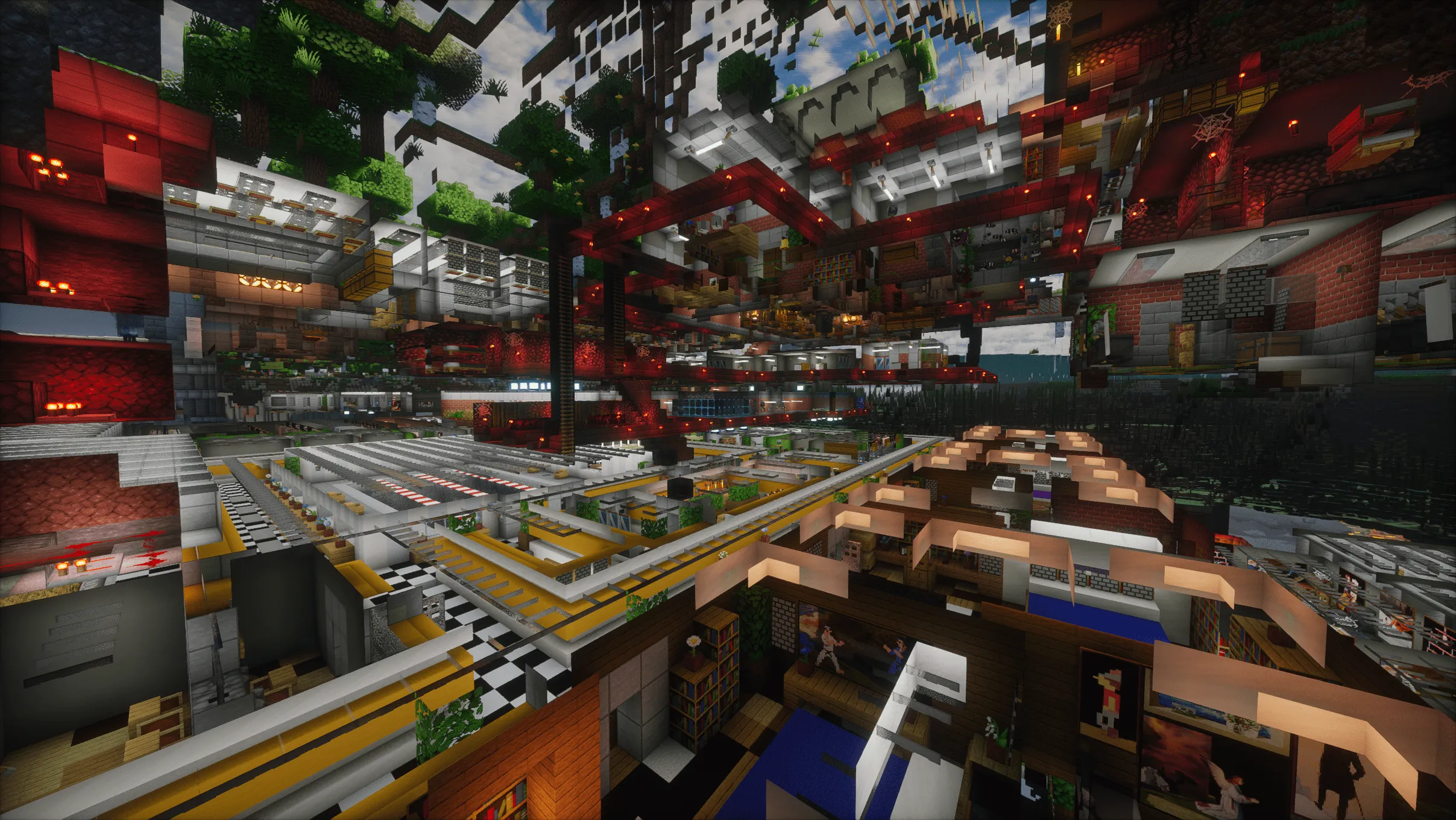 The Underground Bunker — скриншот 11 (Карты, Minecraft)