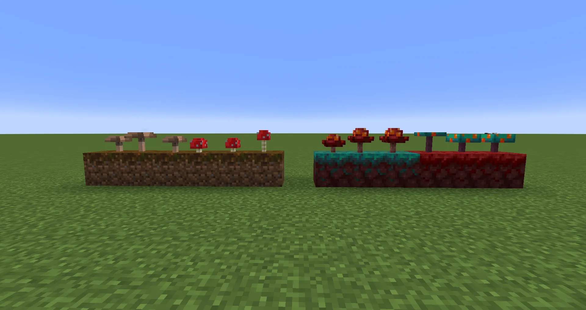 Flowers 2.5D, Текстуры, Minecraft