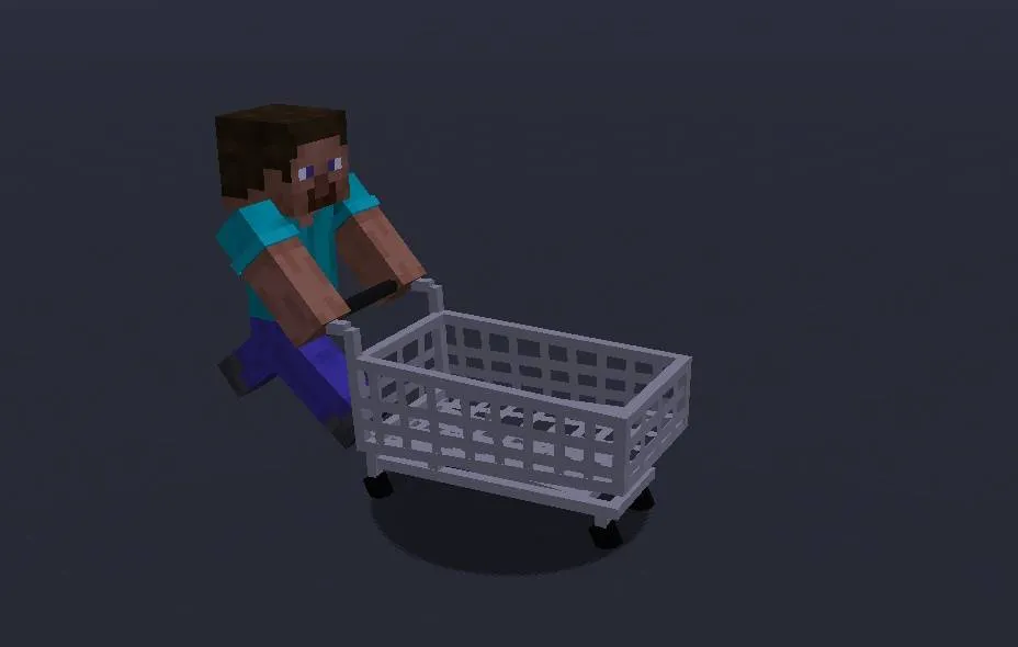 Shopping Cart Boats, Текстуры, Minecraft