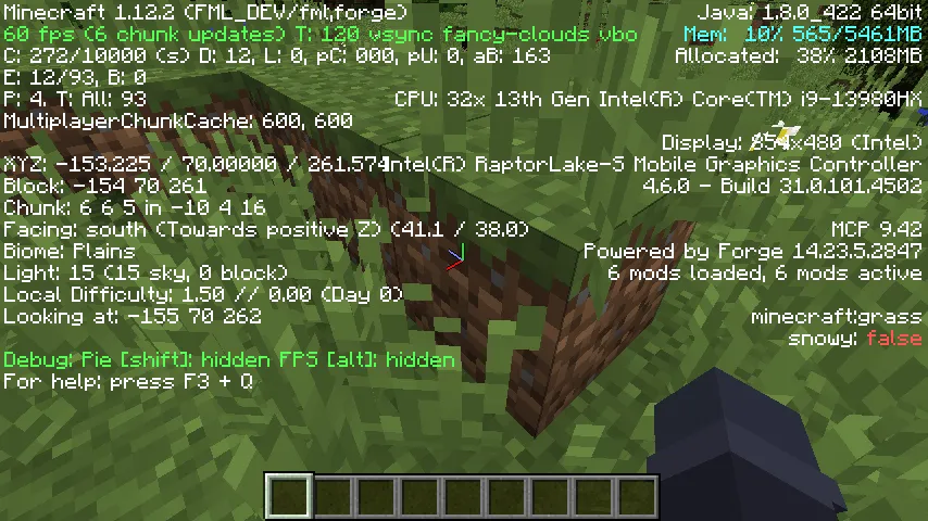 F3 Is My Shawty, Моды, Minecraft