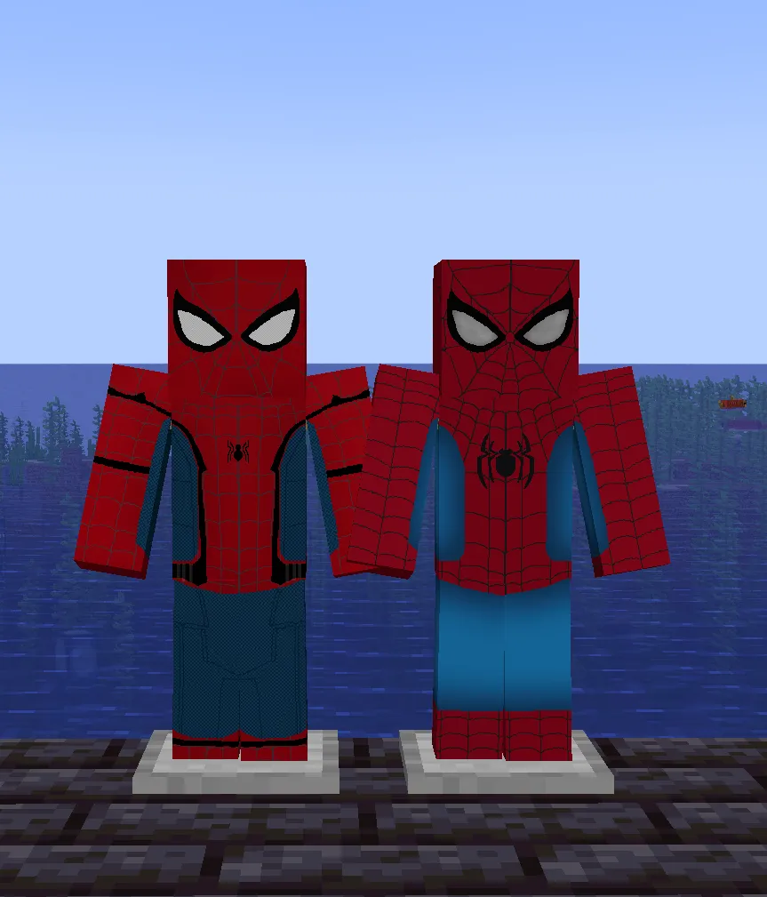 Spiderverse Shattered Dimensions — скриншот 5 (Моды, Minecraft)