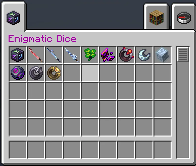 Demi's Enigmatic Dice — скриншот 5 (Моды, Minecraft)
