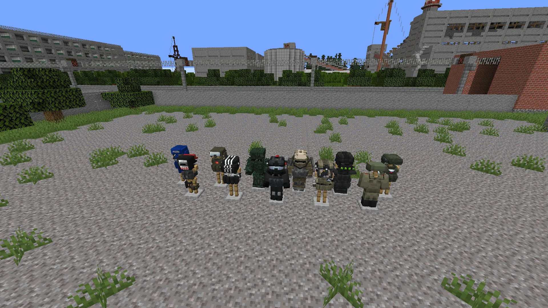 [SBW&TACZ] ITV1 war-pack — скриншот 18 (Модпаки, Minecraft)