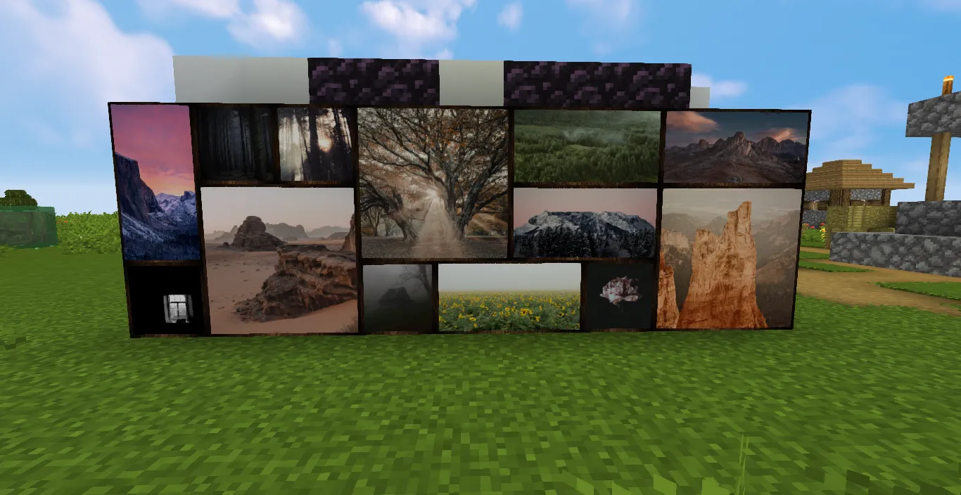Unsplash Paintings — скриншот 1 (Текстуры, Minecraft)