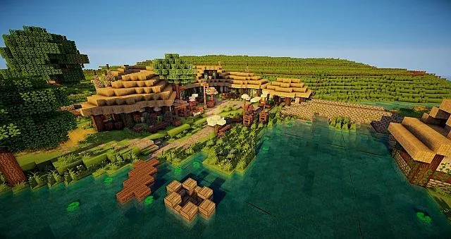 Hobbiton Recoursepack — скриншот 5 (Текстуры, Minecraft)