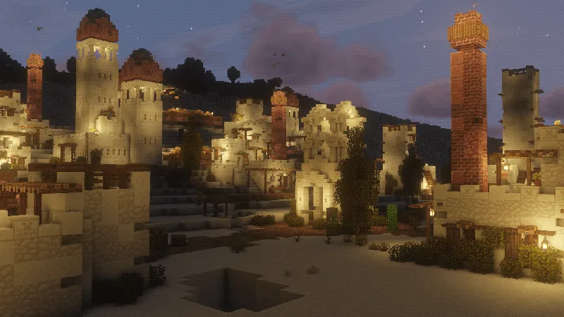 Luki's Grand Capitals — скриншот 1 (Моды, Minecraft)