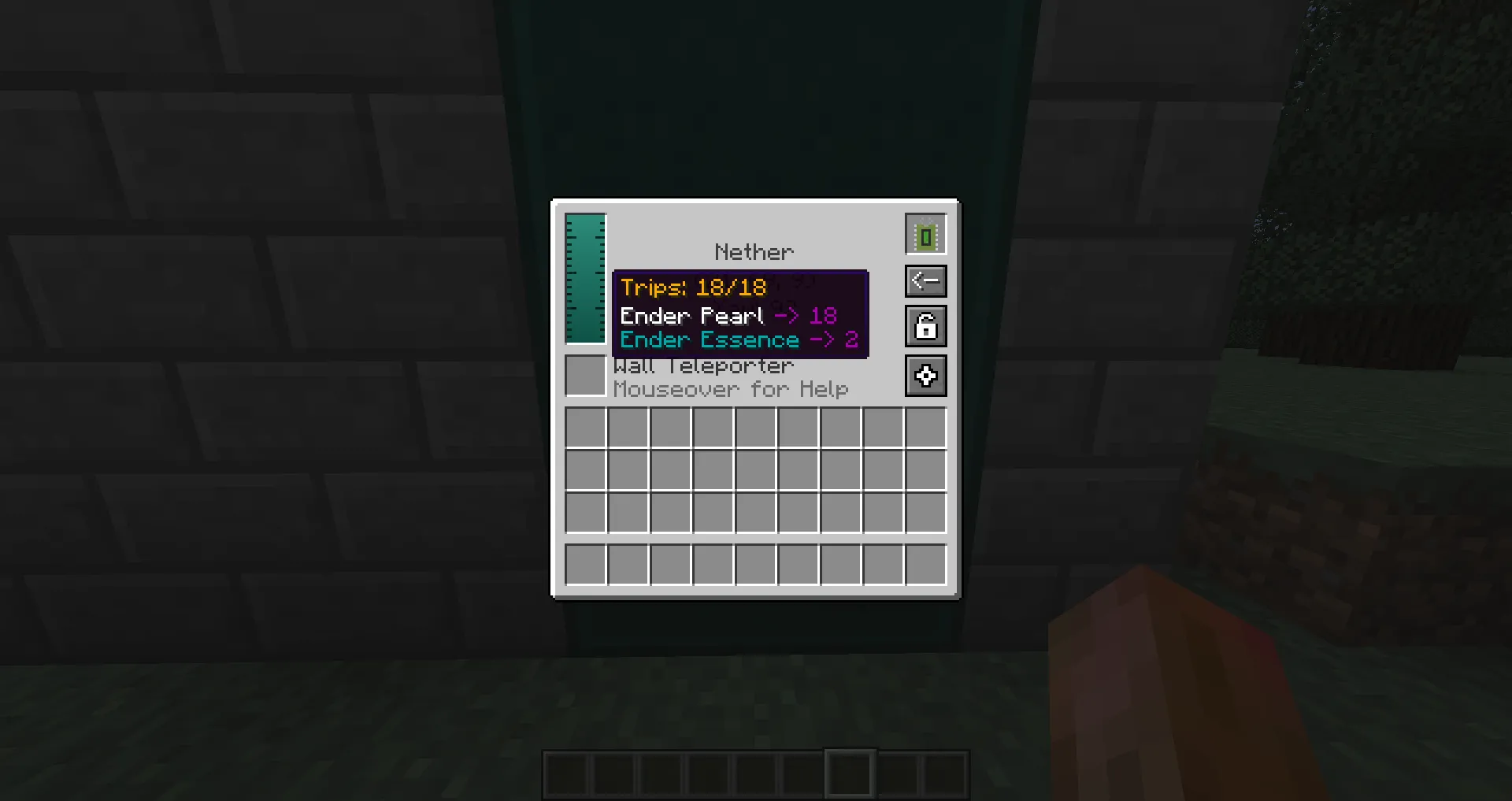 Wall Teleporters, Моды, Minecraft