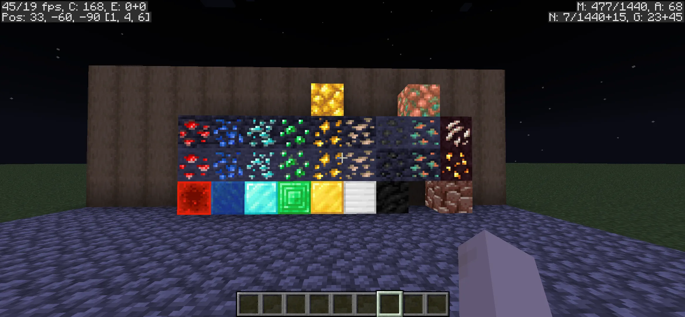 shiny ore — скриншот 1 (Текстуры, Minecraft)