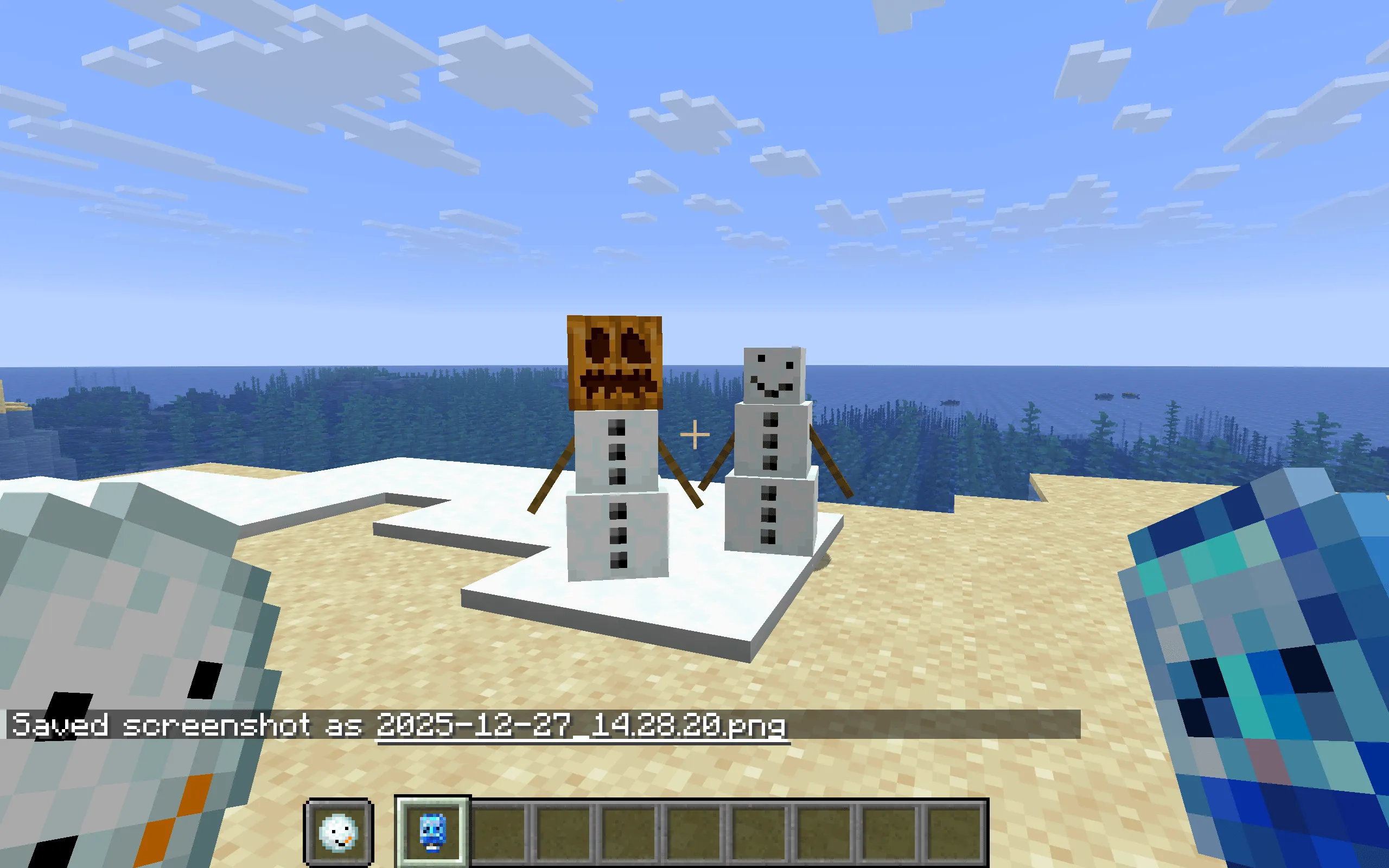 Snowman Bro, Моды, Minecraft