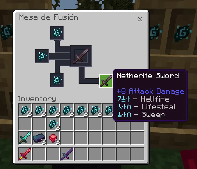 Rune Fusion Table, Аддоны, Minecraft