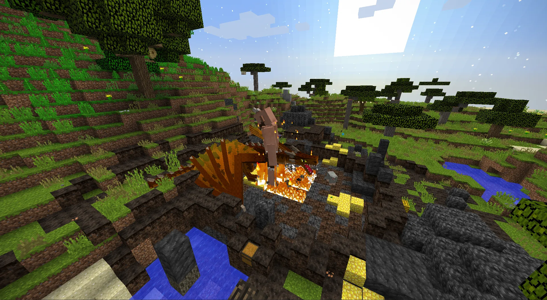 Dungeons & Gears, Модпаки, Minecraft