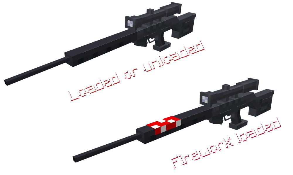 NOTLIVES Crossbow to Sniper Rifle, Текстуры, Minecraft