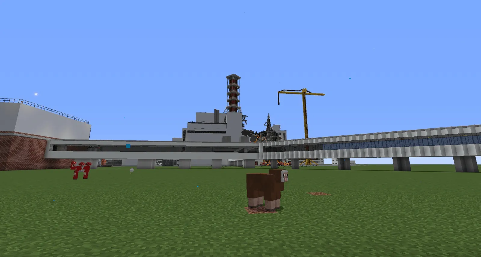 Chernobyl 1986 NOTD — скриншот 17 (Карты, Minecraft)