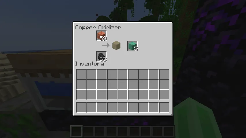 Copper Oxidizer, Моды, Minecraft