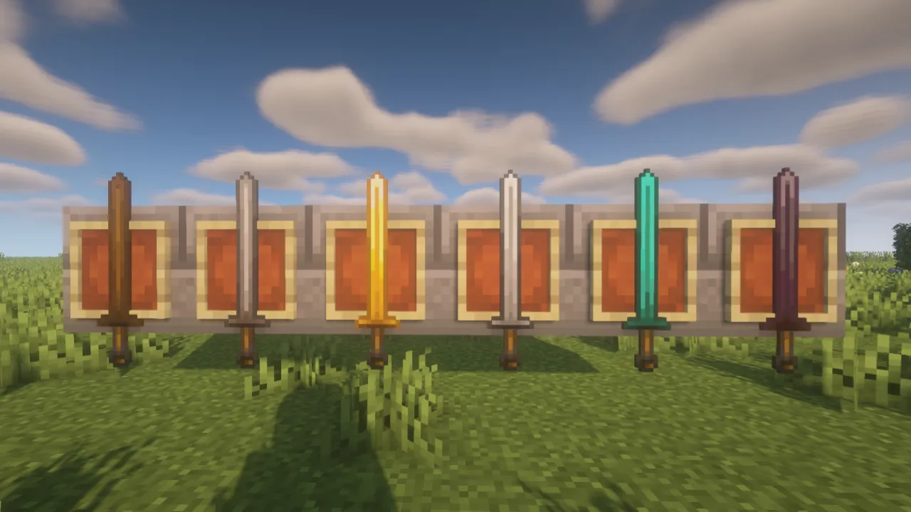 Typpy Long Sword — скриншот 3 (Текстуры, Minecraft)