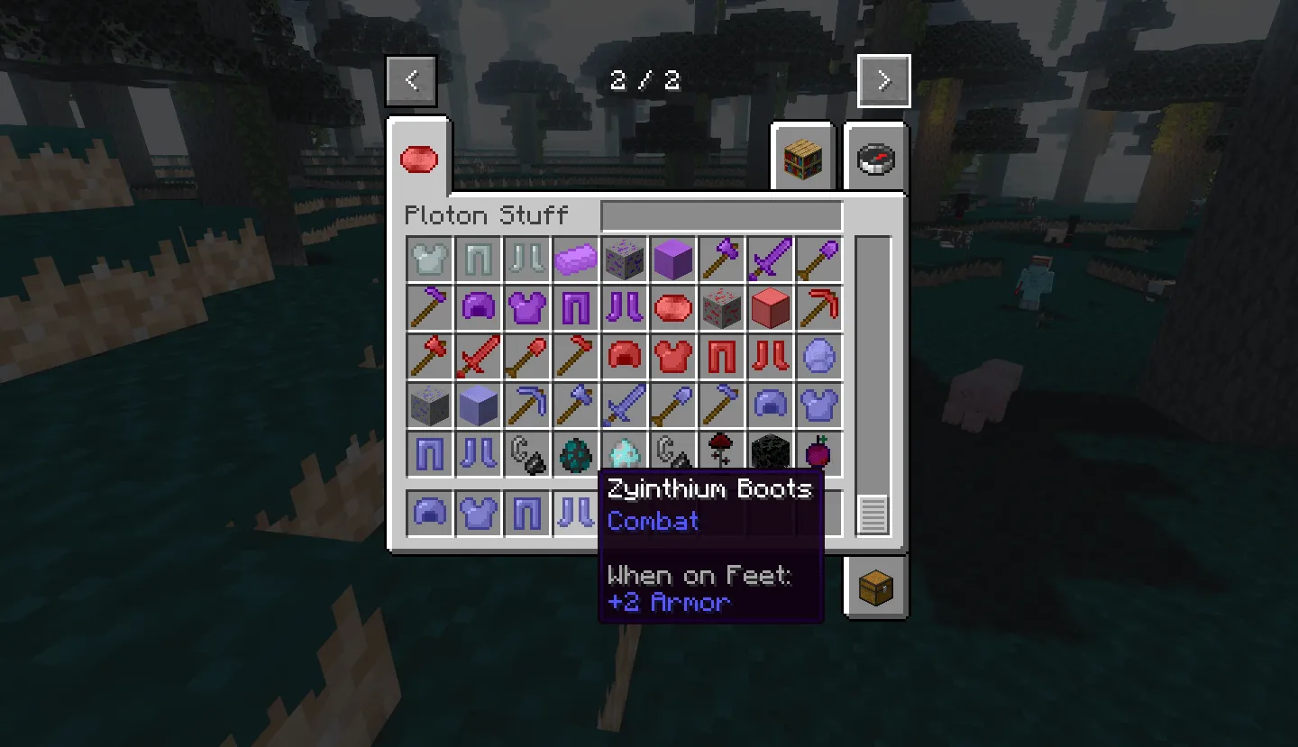 Ploton, Моды, Minecraft