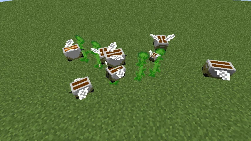 Flying Toasters for Bees — скриншот 1 (Текстуры, Minecraft)