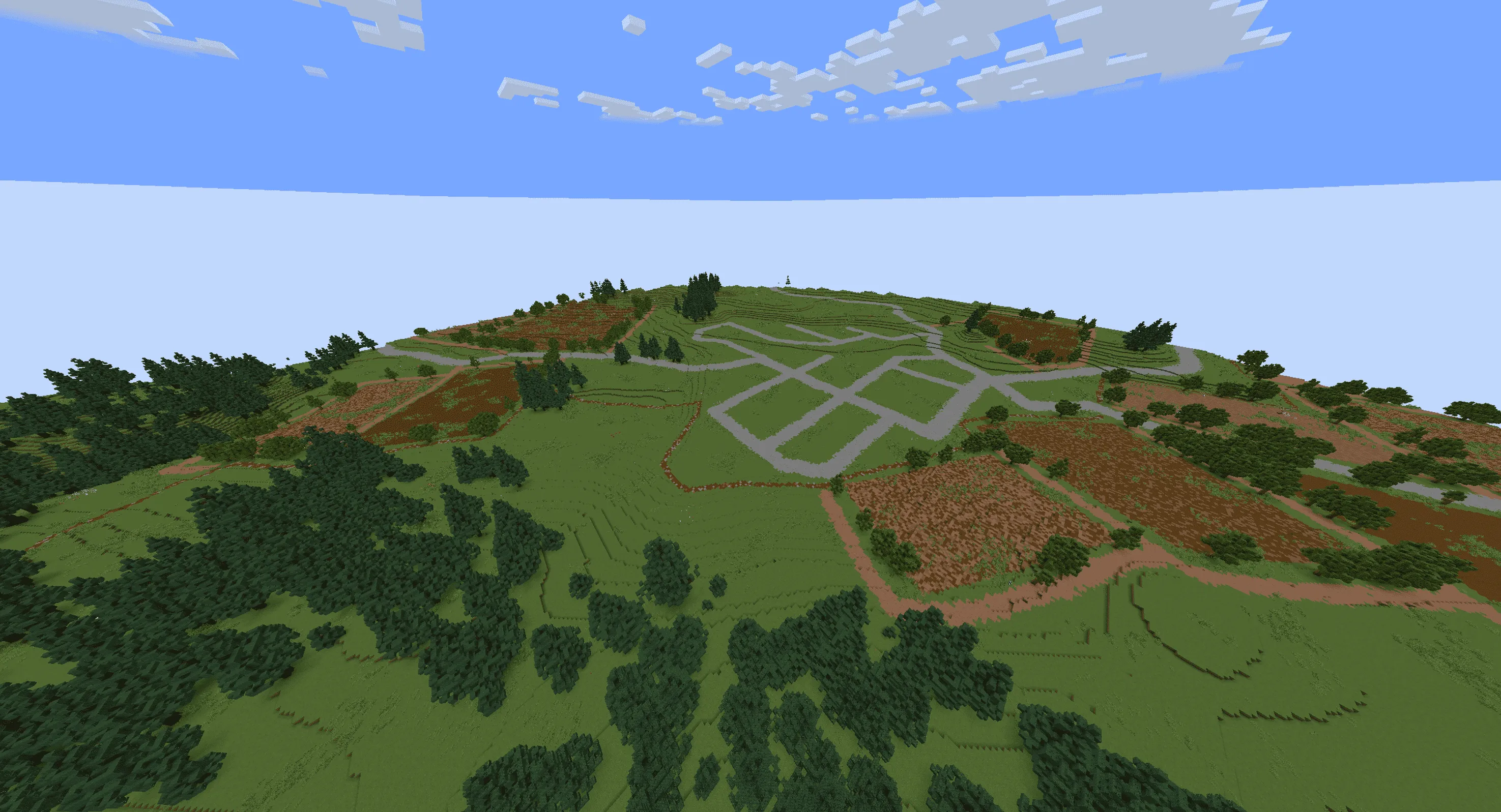 Chernarus 3K, Карты, Minecraft