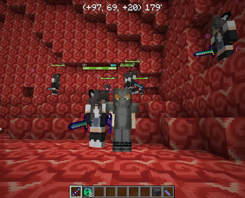 mask swords, Моды, Minecraft