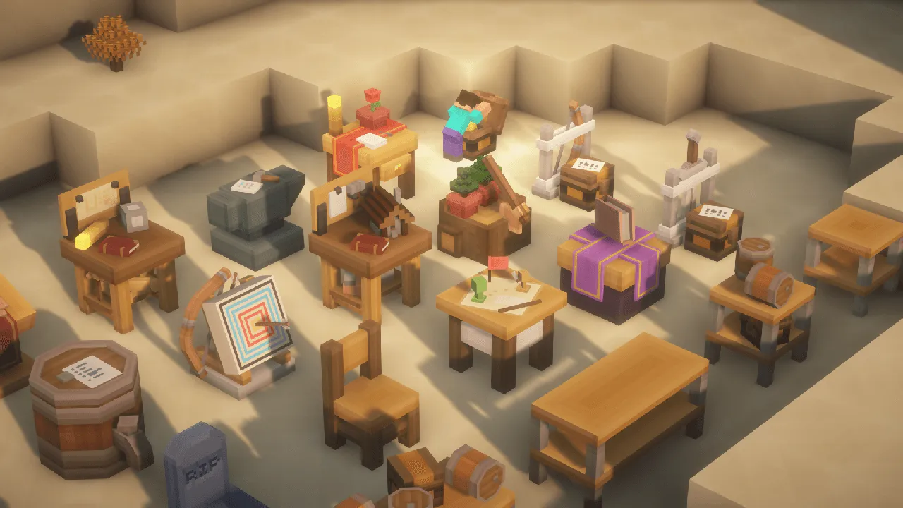 DaintyOrder, Текстуры, Minecraft