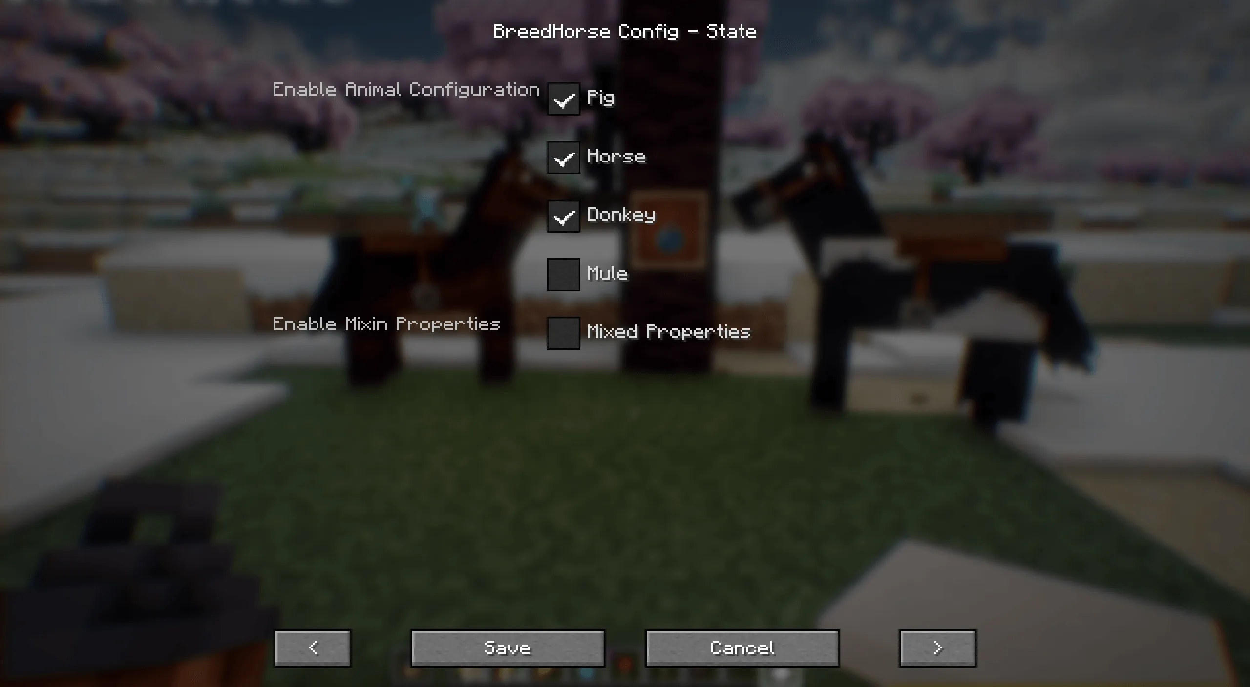 Breed Horse — скриншот 1 (Моды, Minecraft)