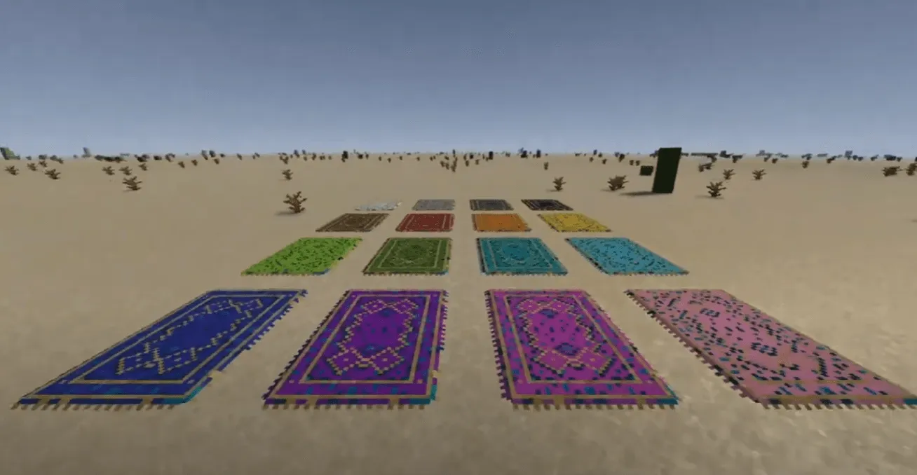 BetterCarpet Pack - Change your Carpets! — скриншот 3 (Текстуры, Minecraft)