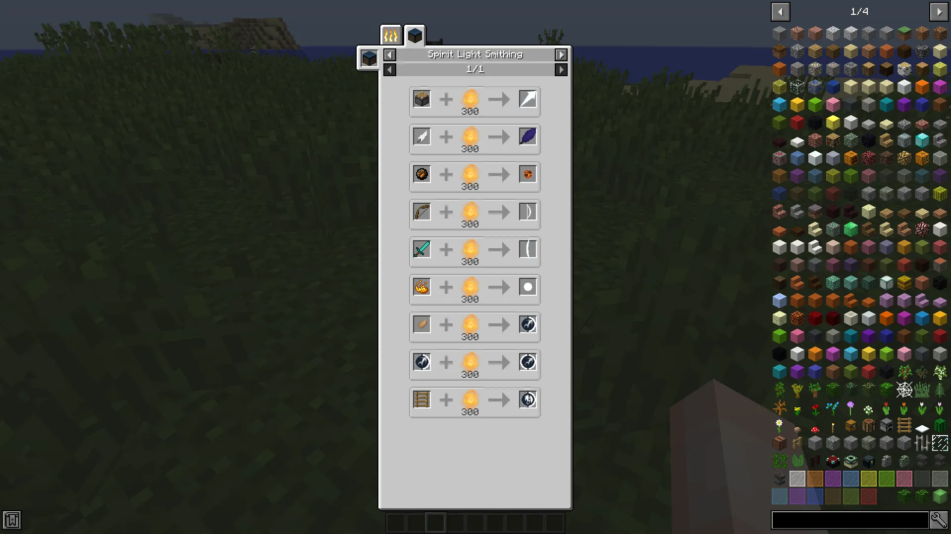 OriMod, Моды, Minecraft