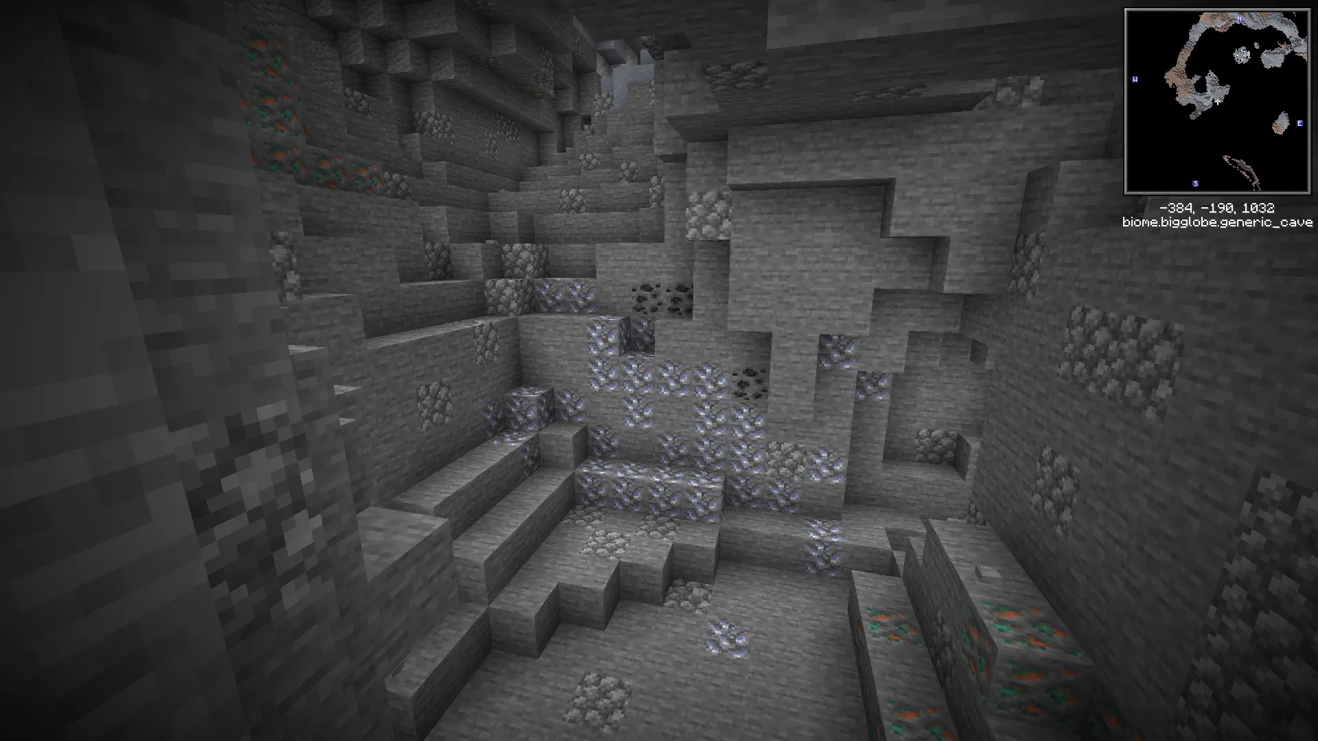 Big Globe - Caverns & Chasms Compatibility, Дата-паки, Minecraft