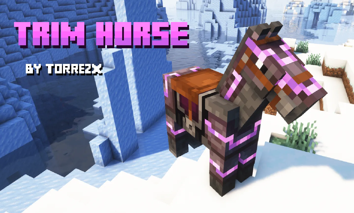 Torrezx-Trim horse — скриншот 1 (Текстуры, Minecraft)