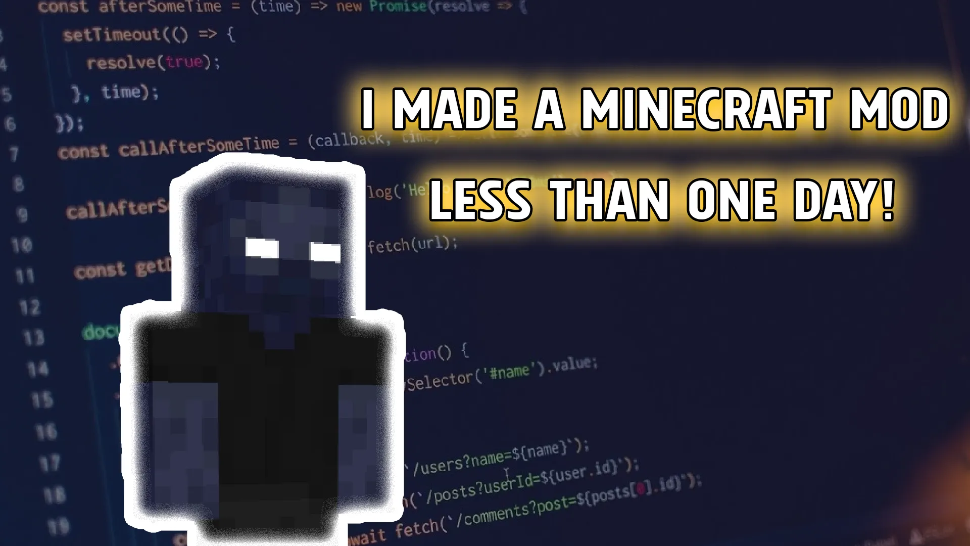 The Scary Follower — скриншот 4 (Моды, Minecraft)