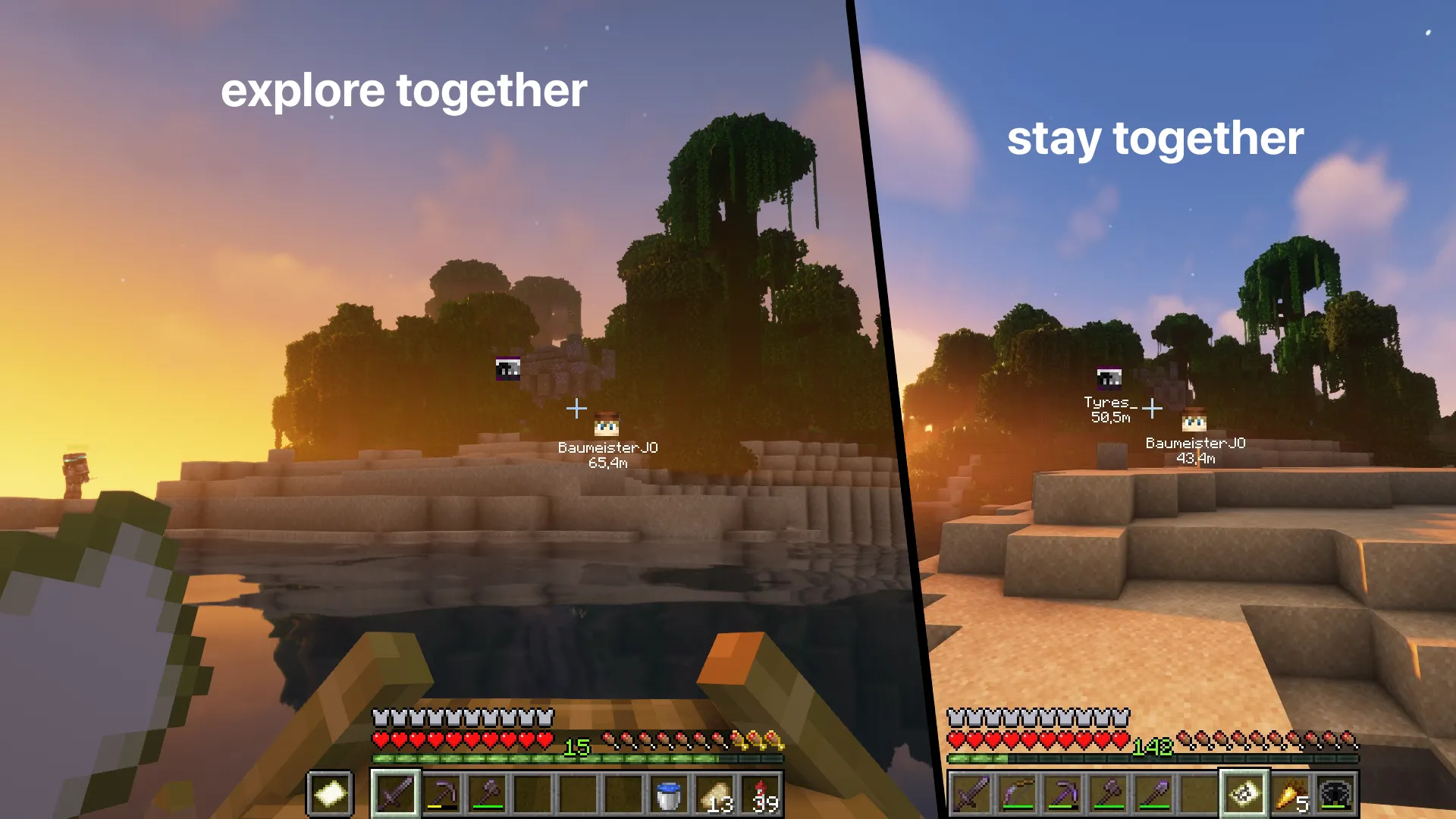 Pathfinder, Моды, Minecraft