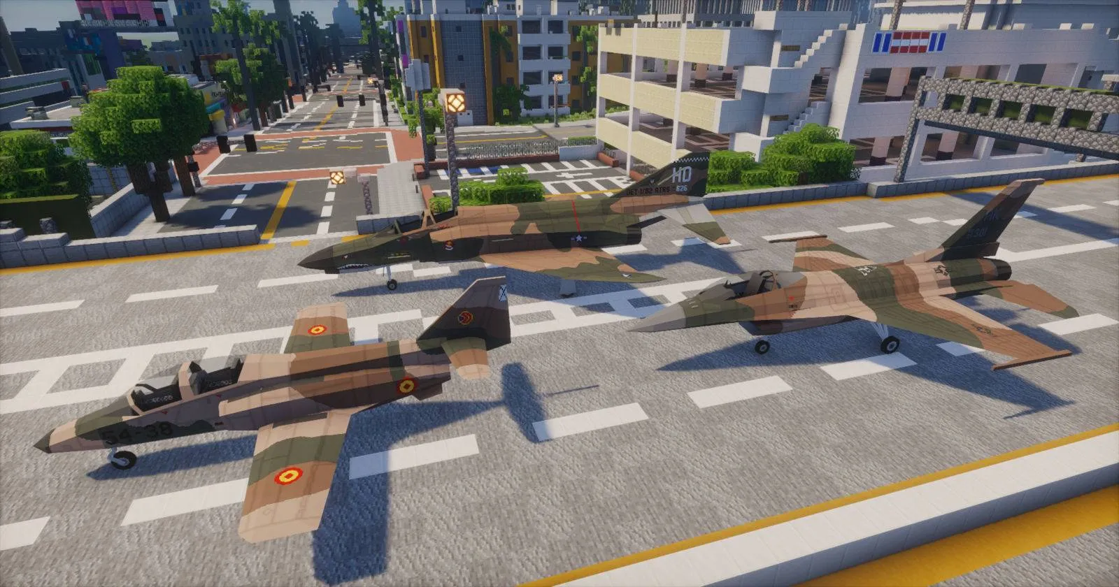 [MTS/IV] Recurring Air War (RAW), Моды, Minecraft