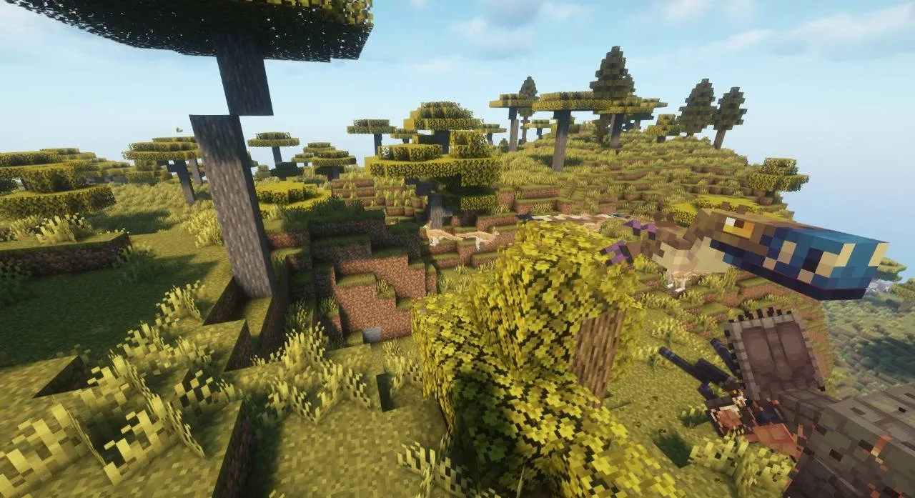 HF Jurassic — скриншот 19 (Модпаки, Minecraft)