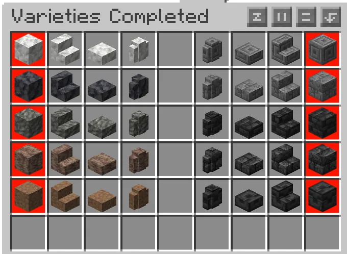 "Slab, Stairs & Walls" — скриншот 7 (Моды, Minecraft)