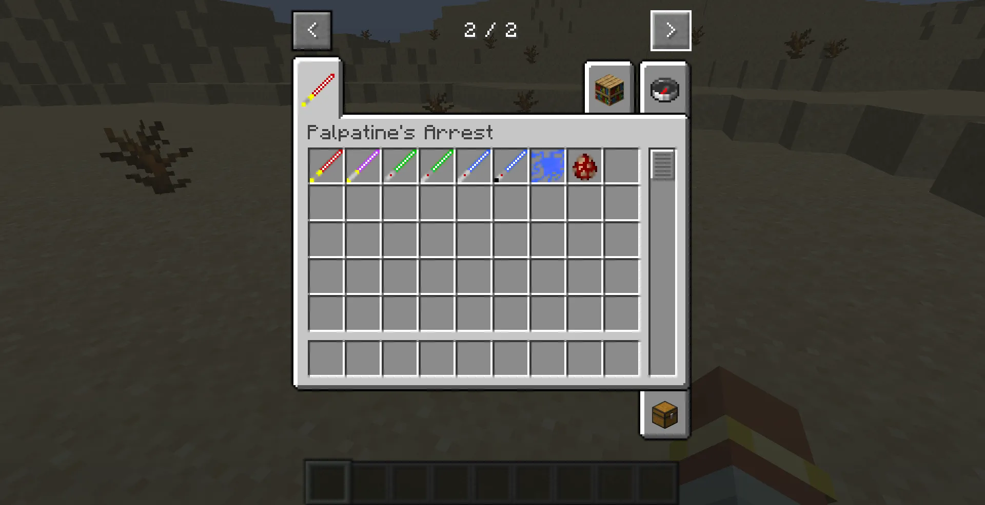Palpatine's Arrest, Моды, Minecraft
