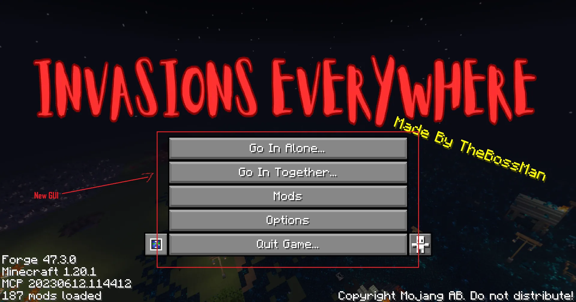 TheBossMan's Extra CTM textures for INVASIONS EVERYWHERE, Текстуры, Minecraft
