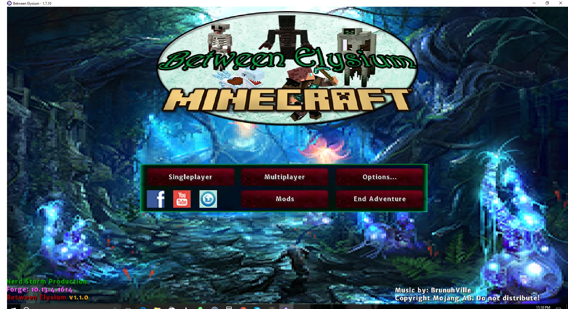 Between Elysium, Модпаки, Minecraft